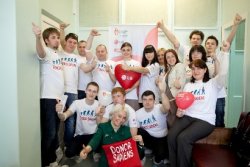 7 апреля в Волгограде прошел День донора  с участием Олимпийской чемпионки Ларисы Ильченко в рамках проекта «Поезд инноваций и добрых дел»