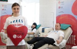 7 апреля в Волгограде прошел День донора  с участием Олимпийской чемпионки Ларисы Ильченко в рамках проекта «Поезд инноваций и добрых дел»
