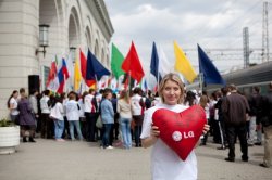 8 апреля в Сочи прошел День донора  с участием олимпийской чемпионки Ирины Караваевой  в рамках проекта «Поезд инноваций и добрых дел»